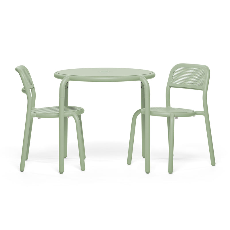 Fatboy - Toní Bistrotisch + Stuhl (3er-Set) | Tisch + Stuhl / mist green