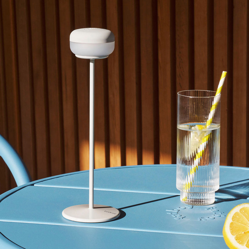 Fatboy - cheerio Outdoor Akku LED Tischleuchte | dark grey