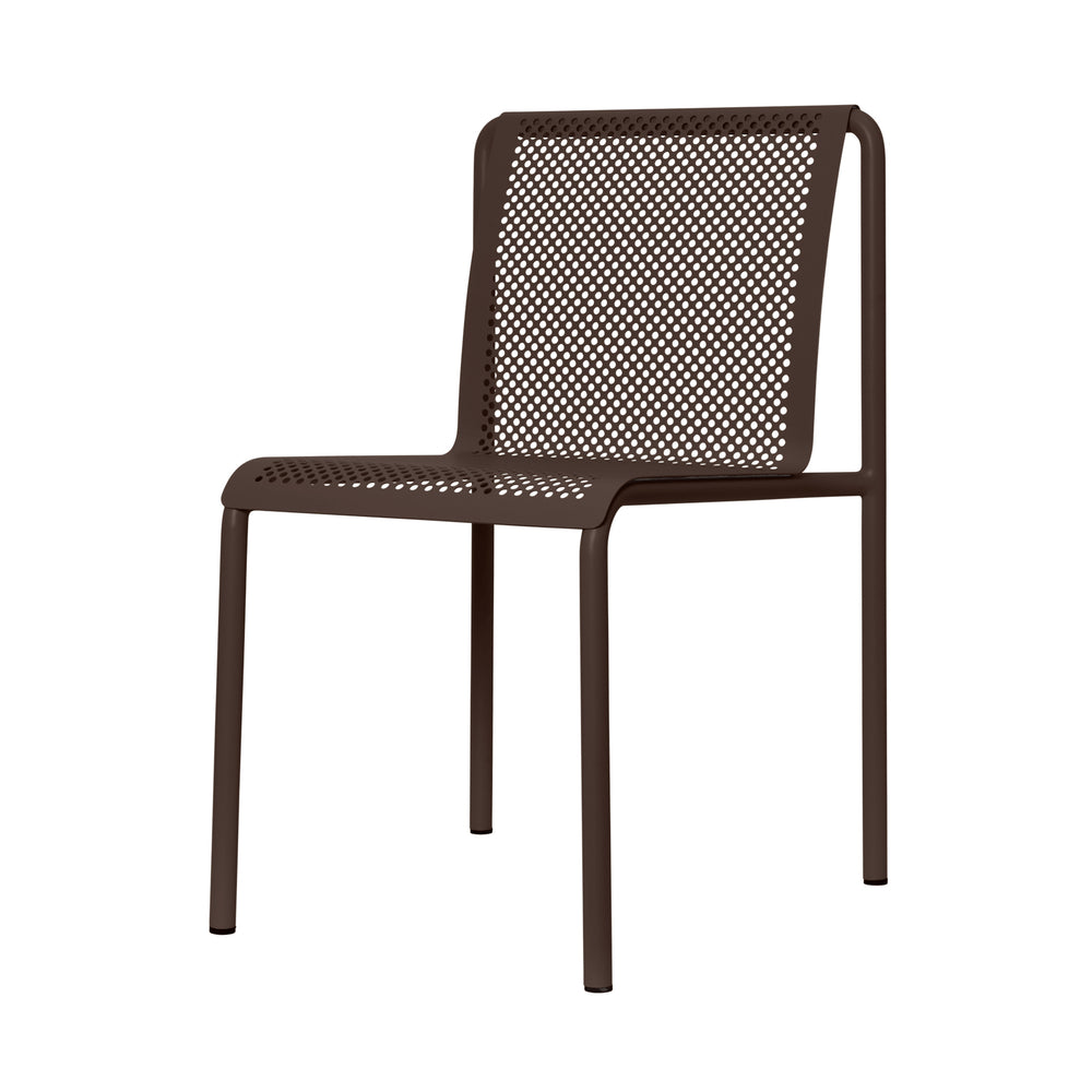 Ferm Living - Dapple Gartenstuhl | dark chocolate