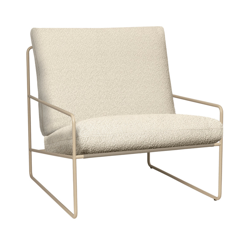 Ferm Living - Desert Outdoor Sessel | cashmere/off-weiß