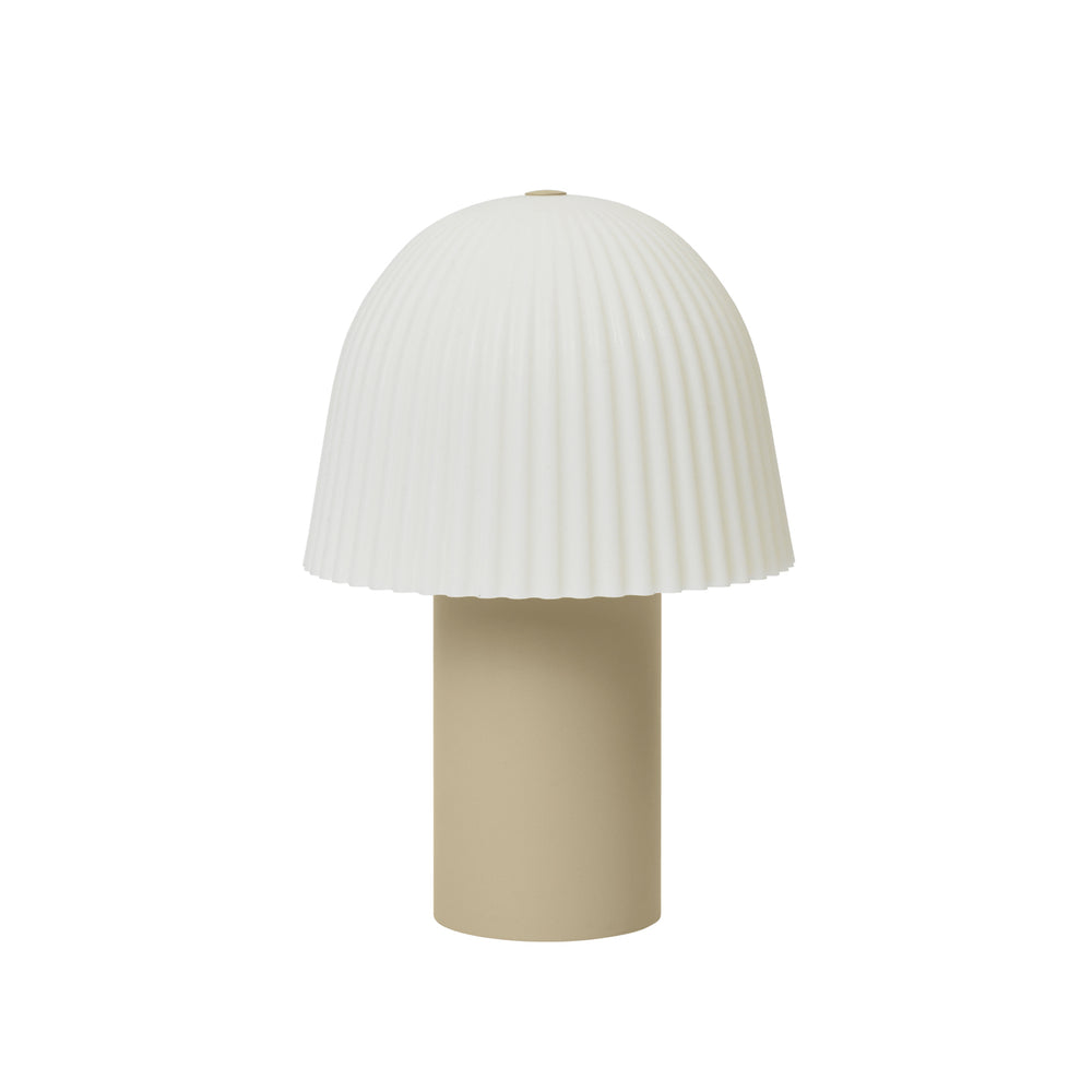 Ferm Living - Frill LED Akku-Leuchte | cashmere