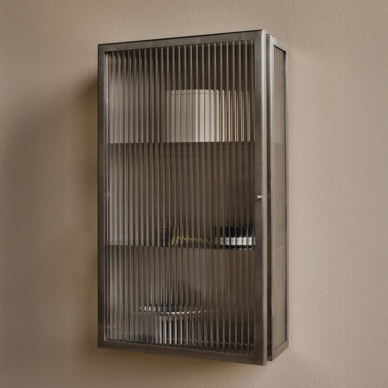 Ferm Living - Haze Wandschrank | 35 x 60 cm / Edelstahl