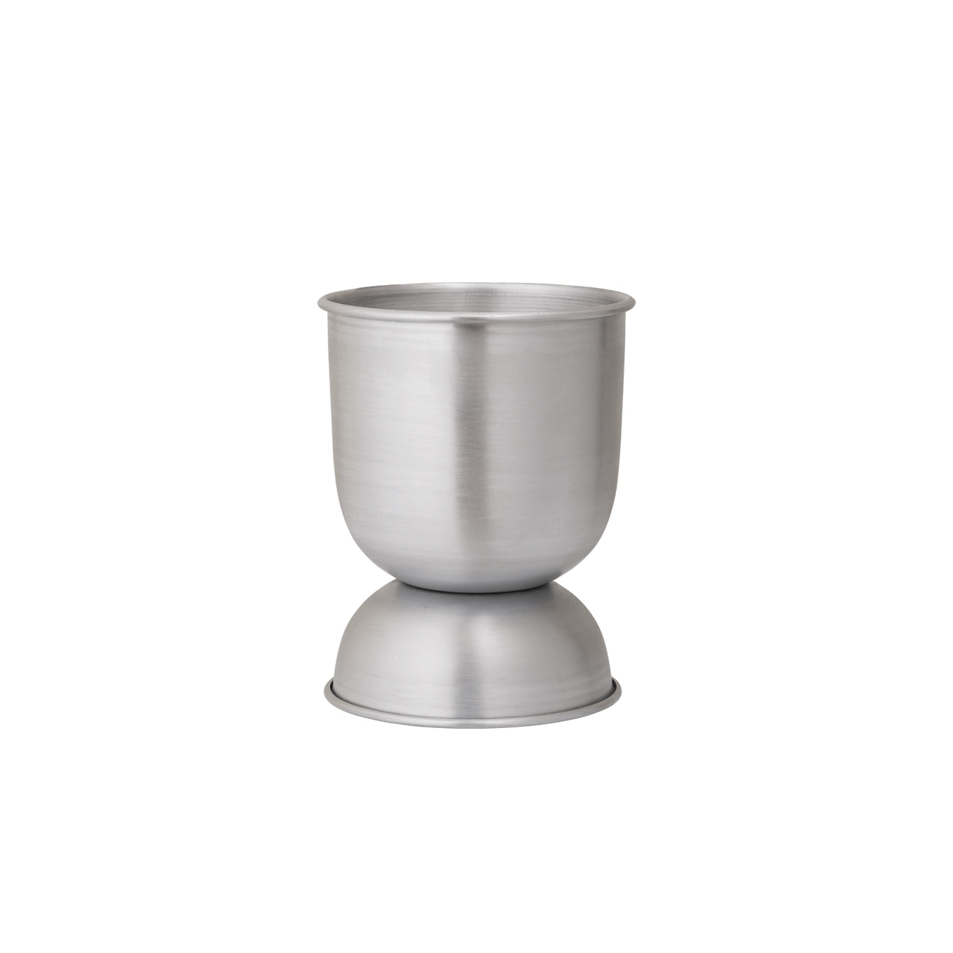 Ferm Living - Hourglass Blumentopf | Ø 21 x H 30 cm / Aluminium