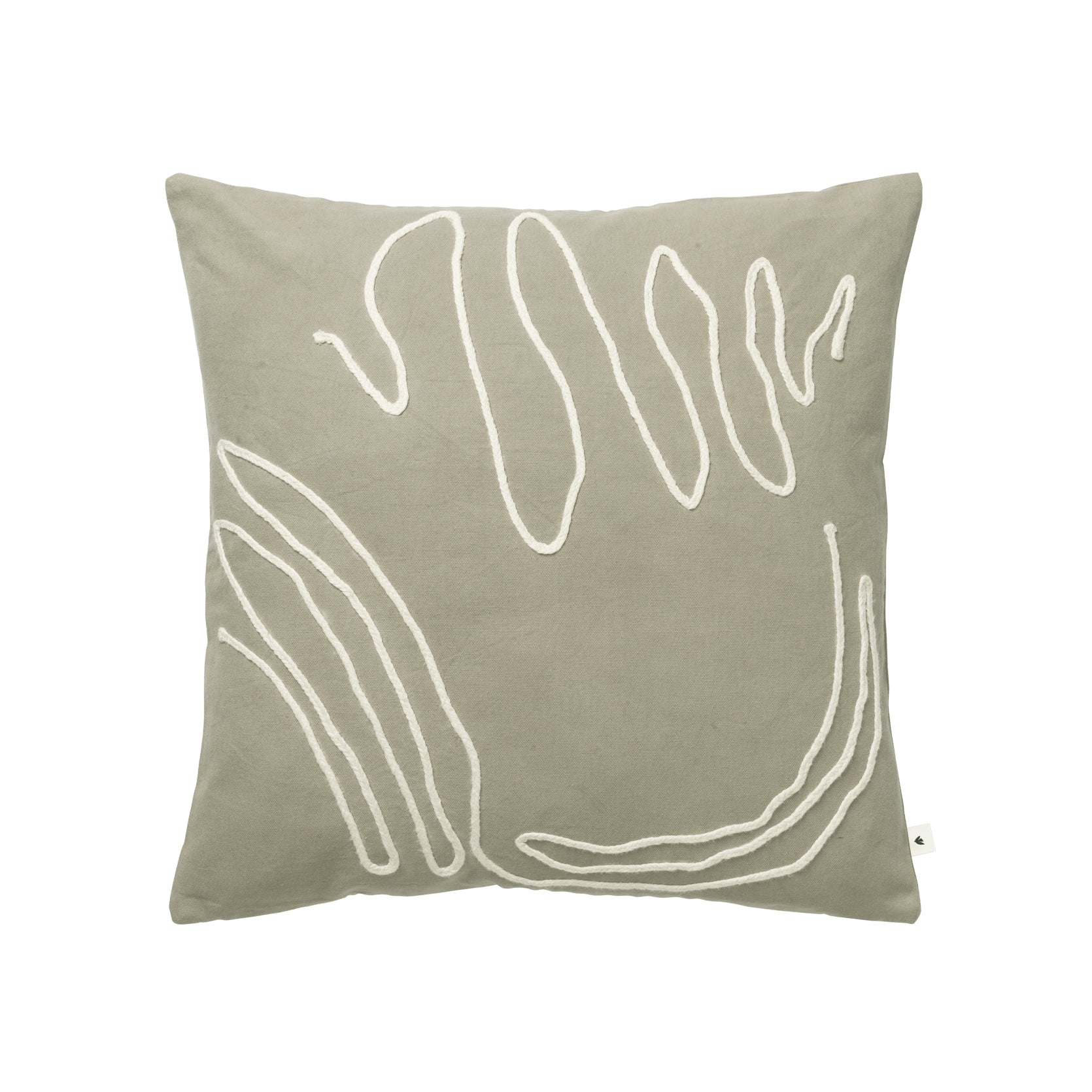 Ferm Living - Jot Kissen | elm green