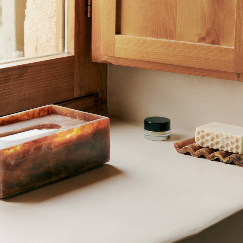 Ferm Living - Mist Kosmetiktücherbox | sugar kelp