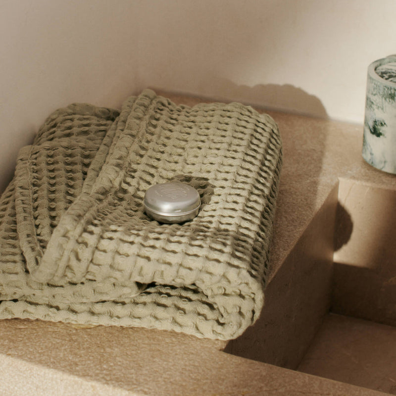 Ferm Living - Organic Handtuch | light celedon