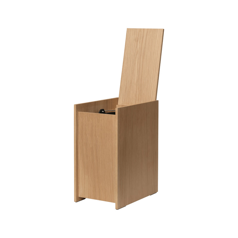 Ferm Living - Sama Abfalleimer | H 35 cm / Eiche