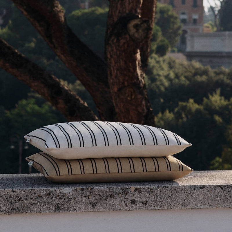 Ferm Living - Twill Kissen | 40 x 60 cm / cashmere, 40 x 60 cm / off-white