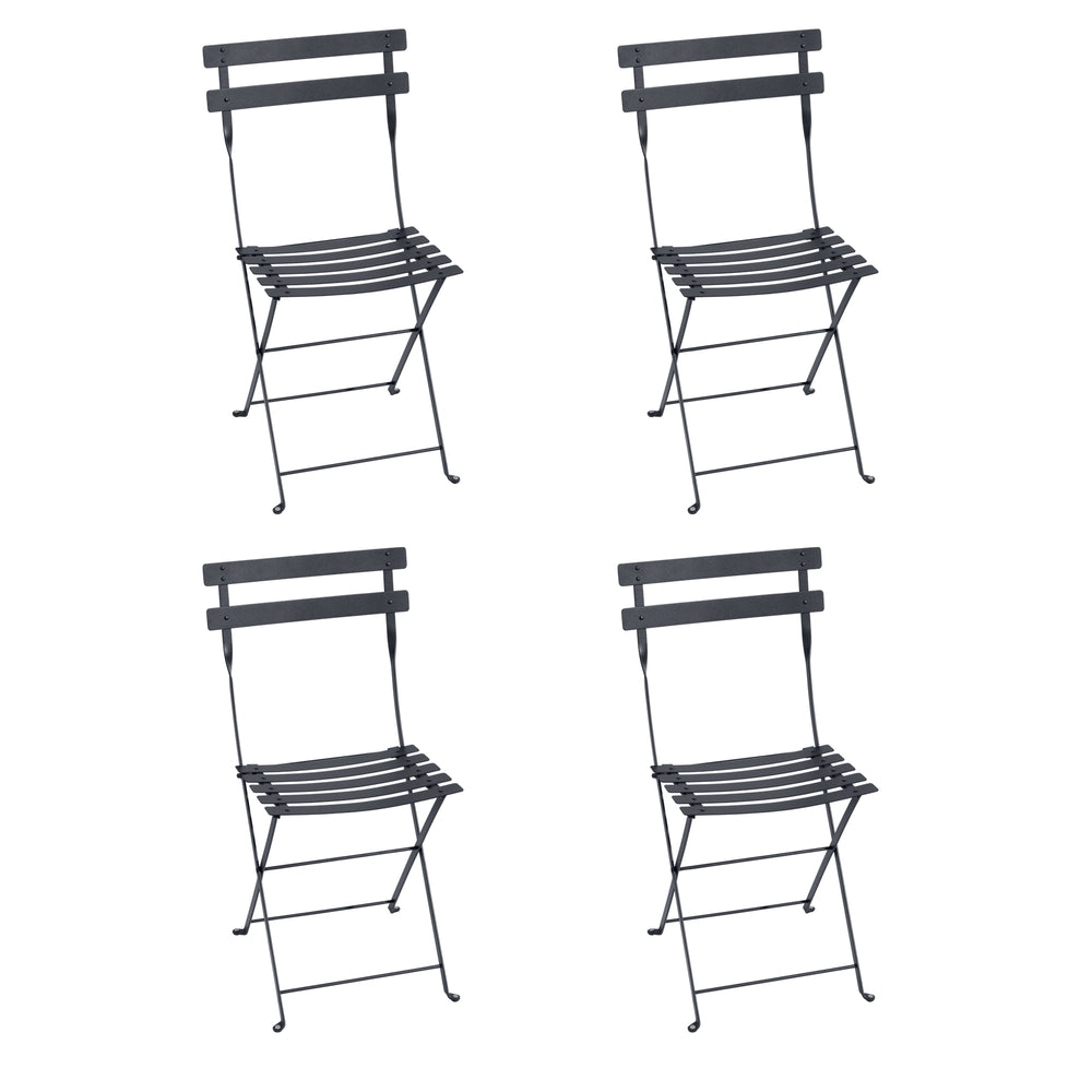 Fermob - Bistro Klappstuhl Metall Set | anthrazit