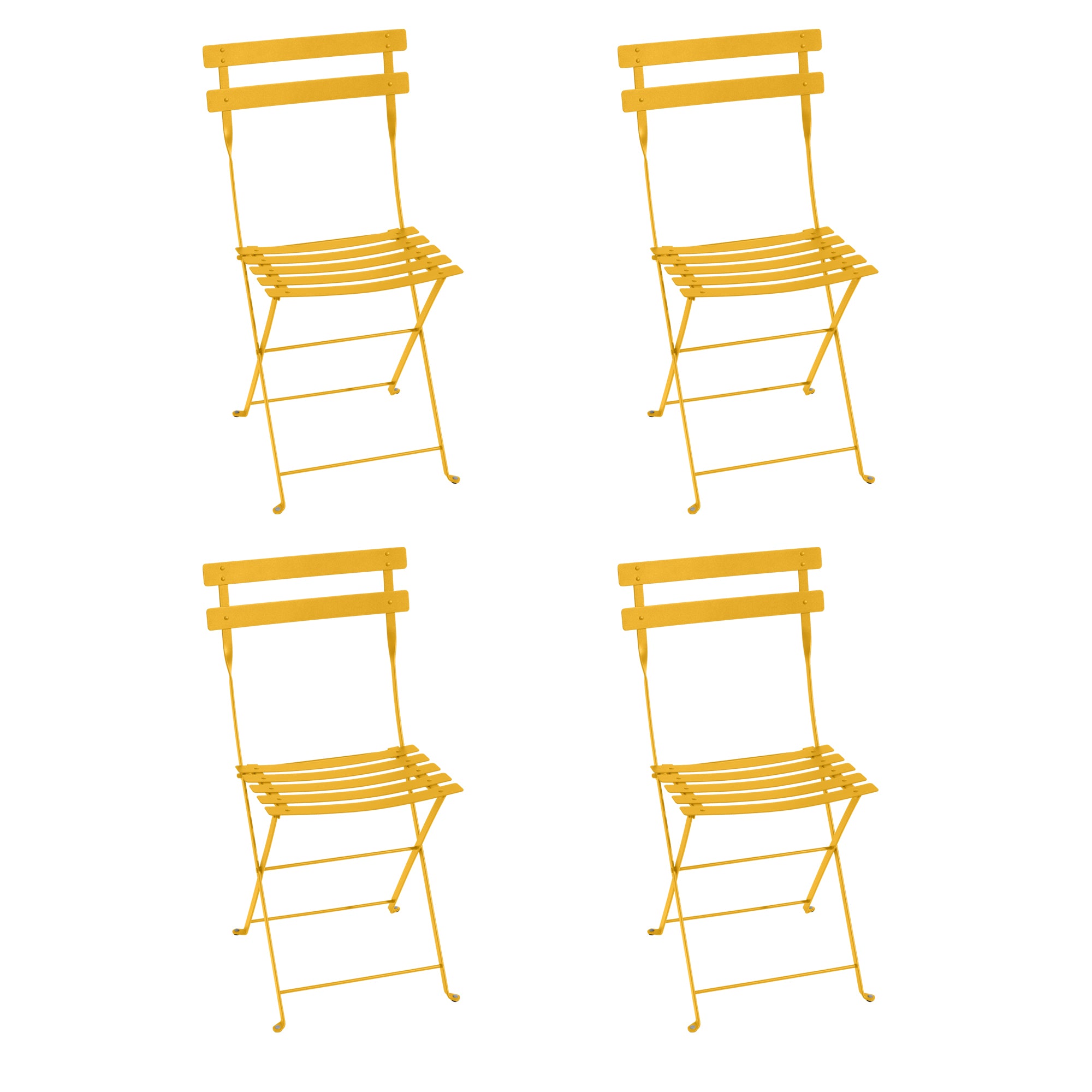 Fermob - Bistro Klappstuhl Metall Set | honig