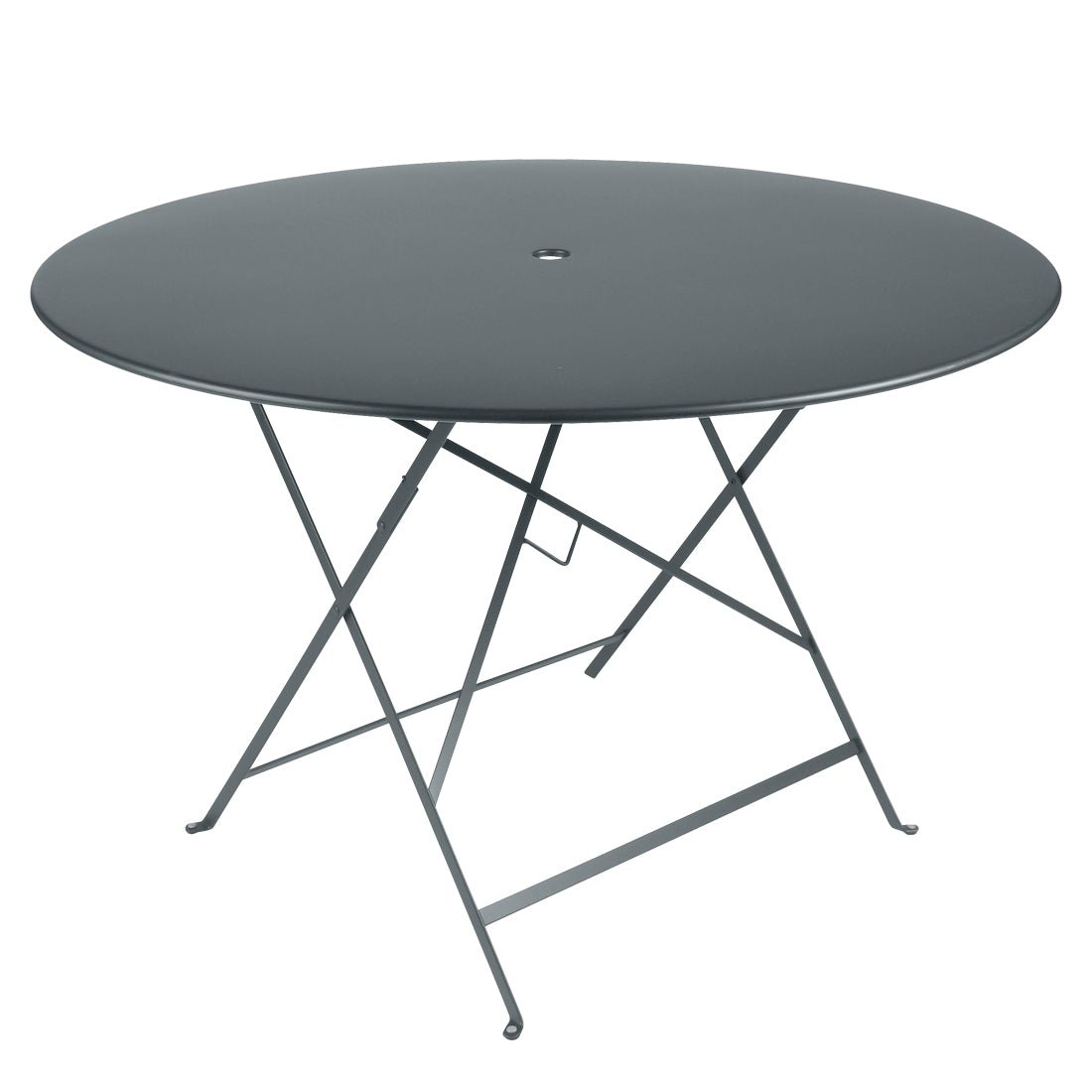 Fermob - Bistro Klapptisch Ø 117 cm | gewittergrau matt