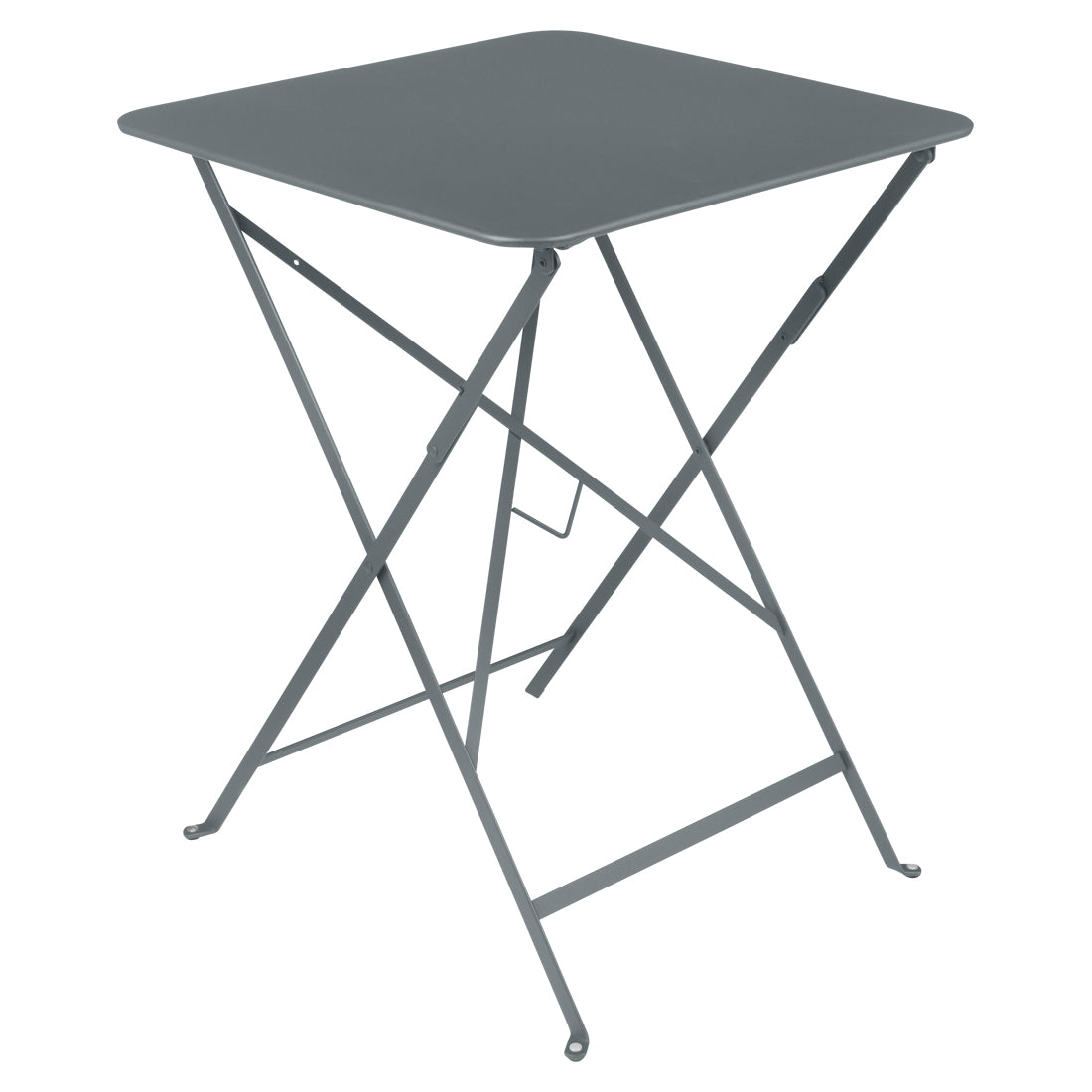 Fermob - Bistro Klapptisch 57 x 57 cm | gewittergrau matt