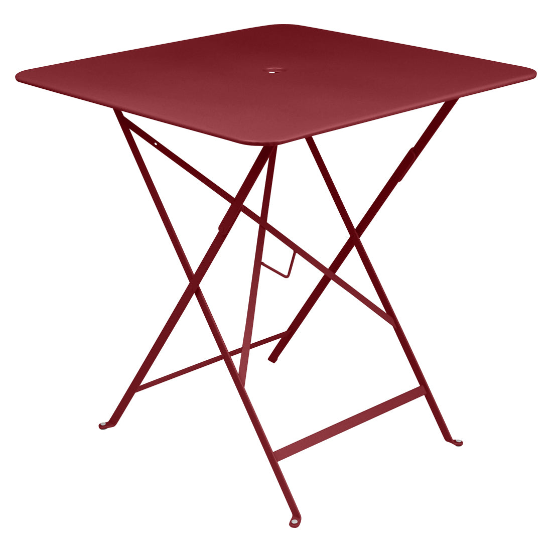 Fermob - Bistro Klapptisch 71 x 71 cm | chili matt