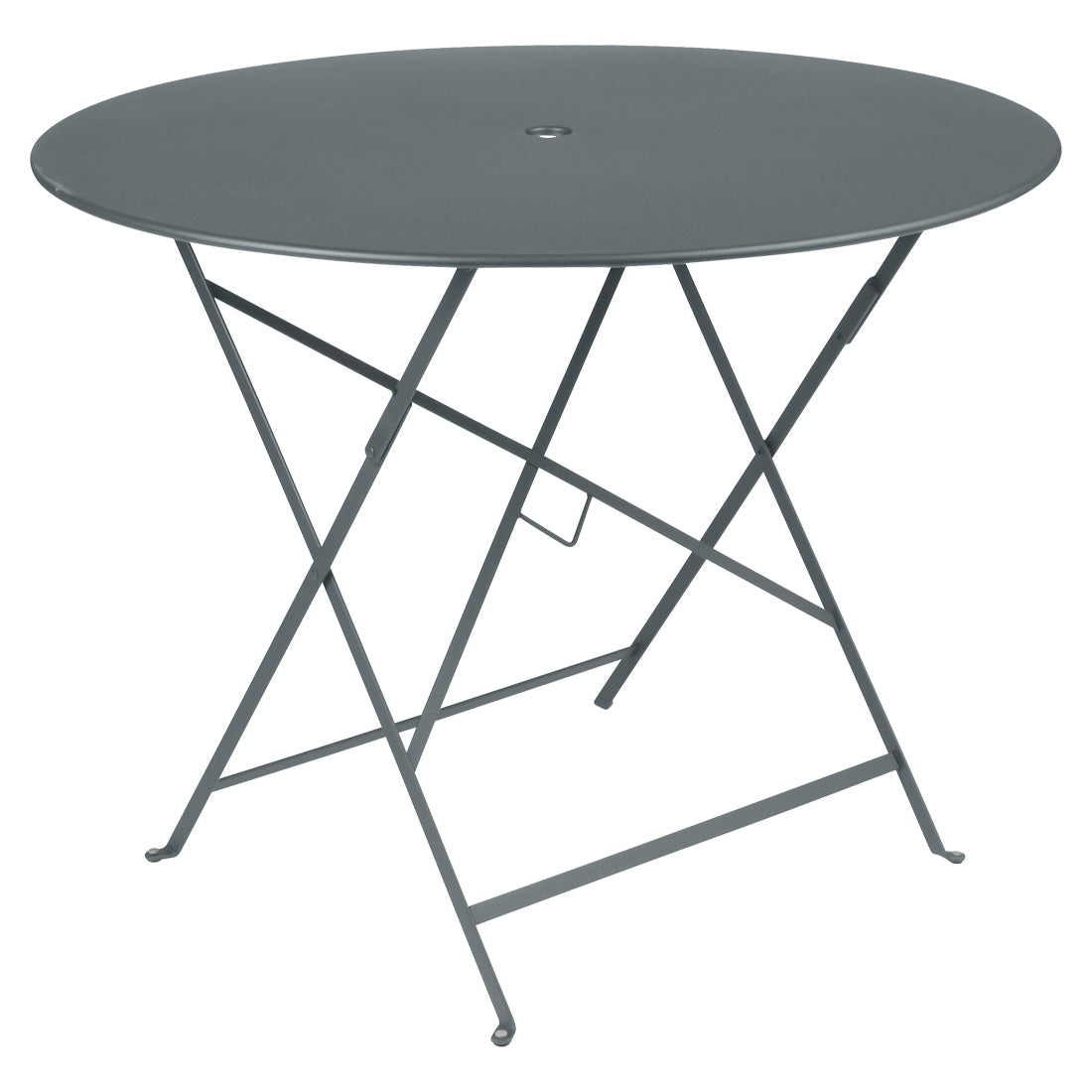 Fermob - Bistro Klapptisch Ø 96 cm | gewittergrau matt