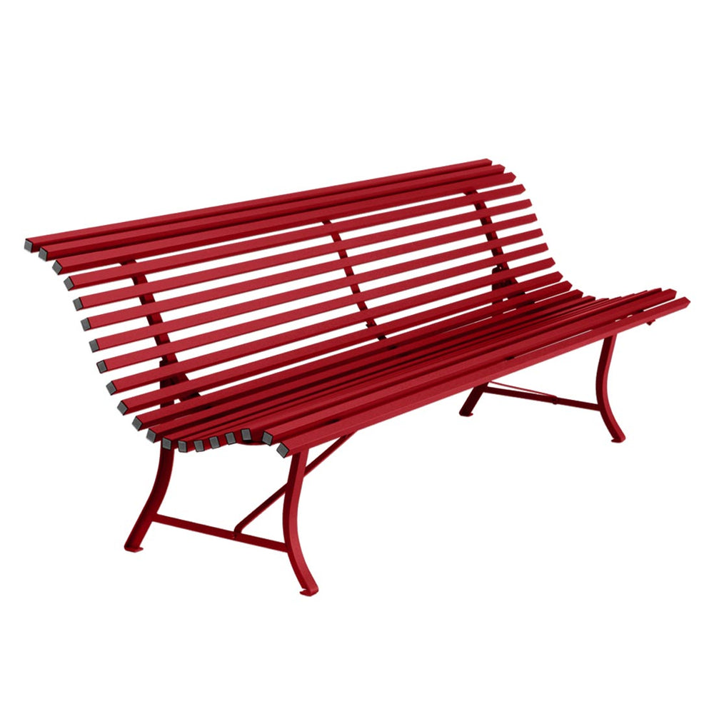 Fermob - Louisiane Bank 150 cm | 200 x 80 x 72 cm / chili matt