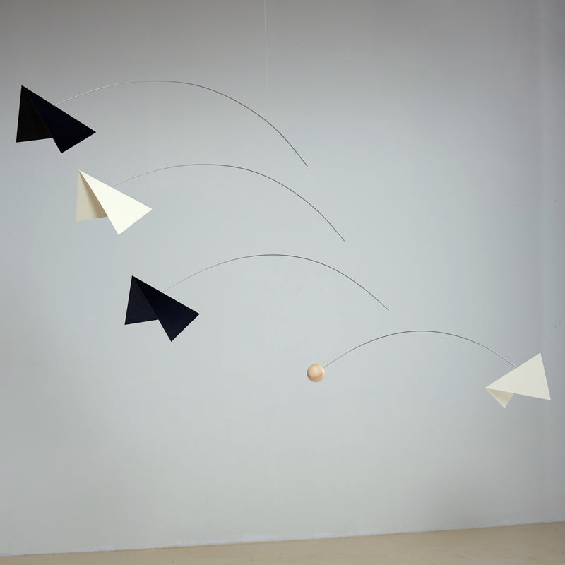 Flensted Mobiles - Fatamorgana Mobile | small / schwarz/weiß