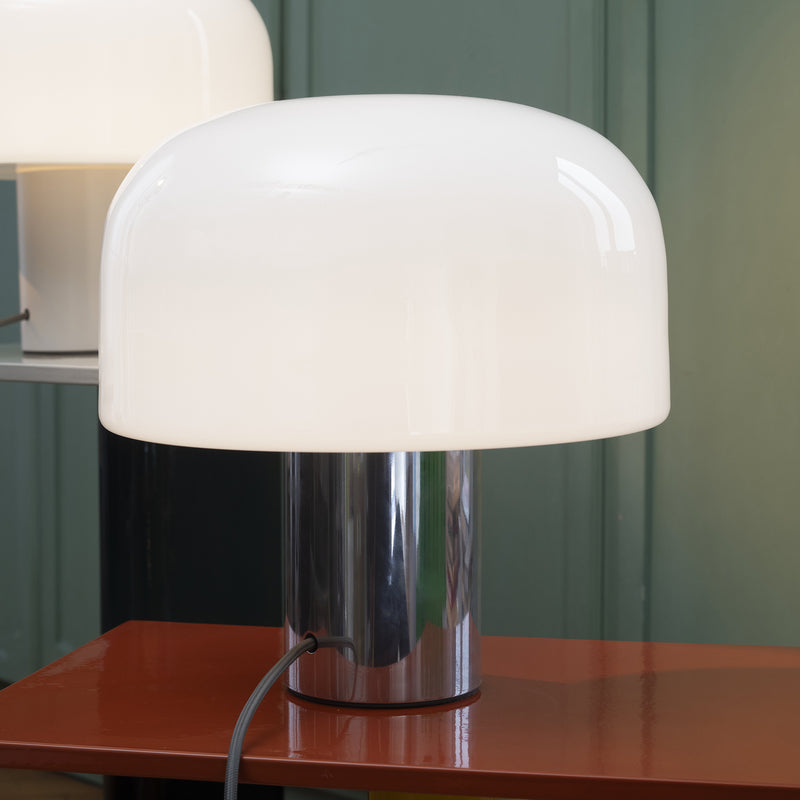 Flos - Bellhop Glass Tischleuchte | silber