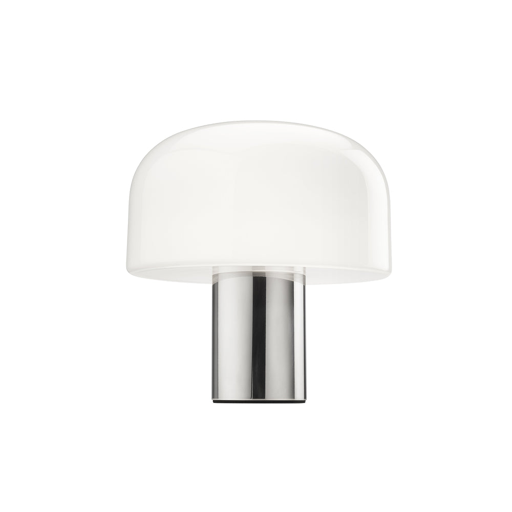 Flos - Bellhop Glass Tischleuchte | silber