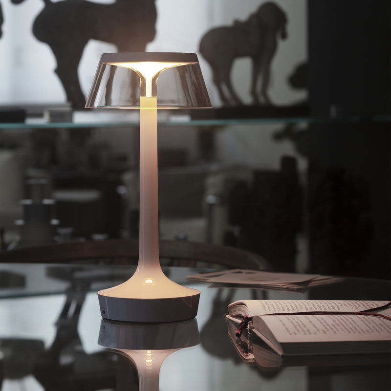 Flos - Bon jour Unplugged LED Akku-Tischleuchte Color Tune | french rose