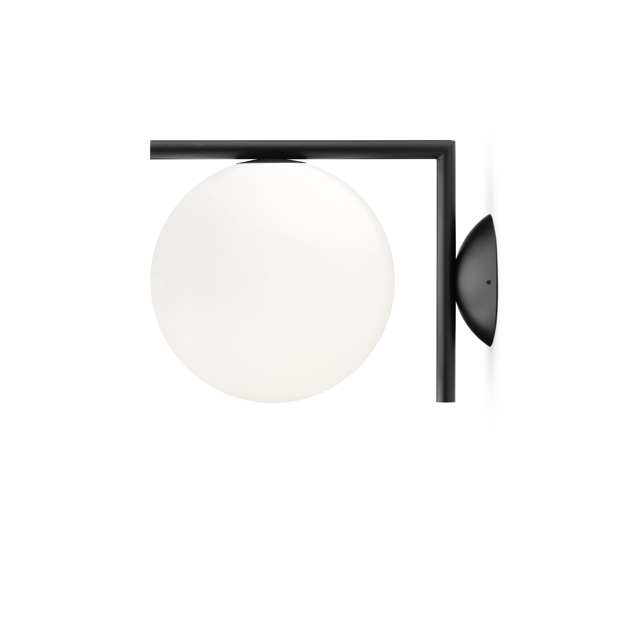 Flos - IC Wand- und Deckenleuchte | S / schwarz