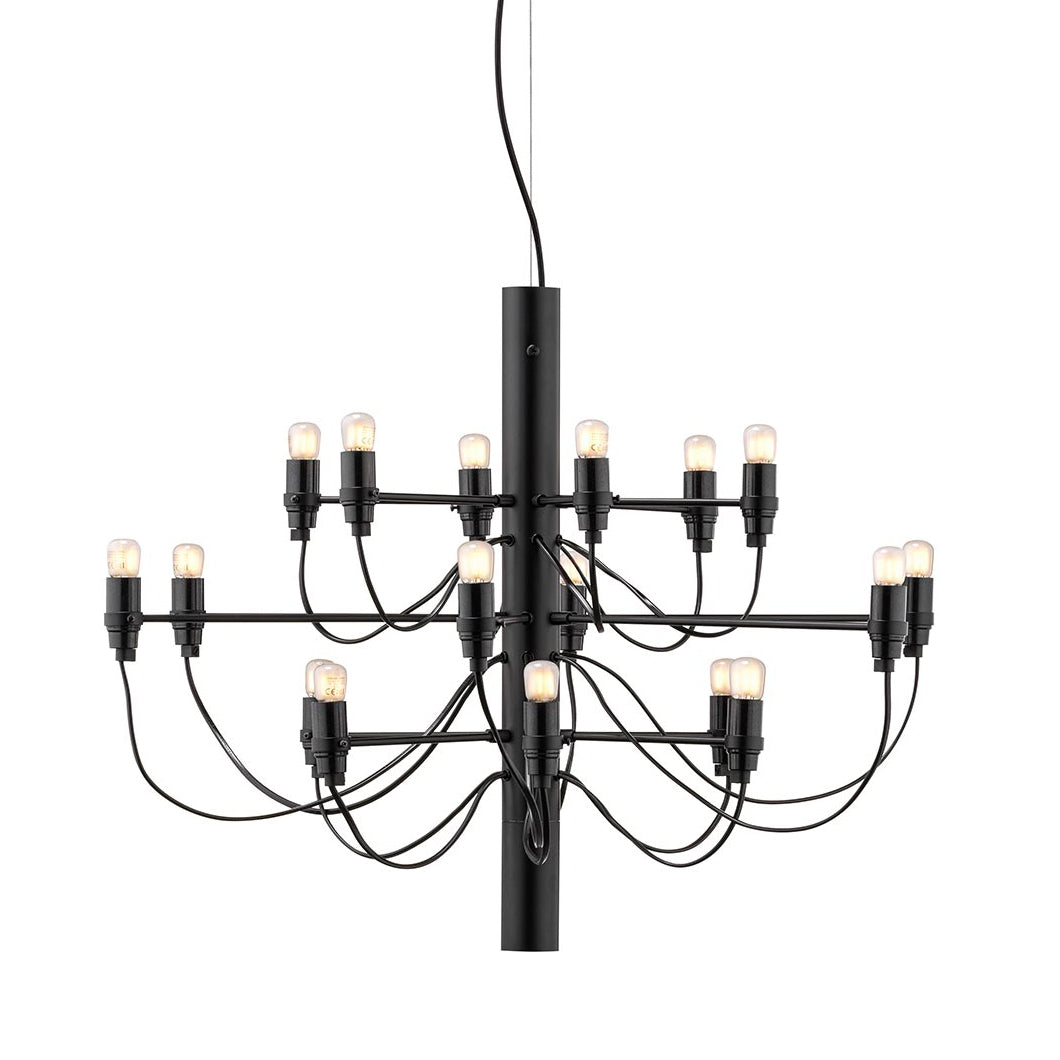Flos - Kronleuchter 2097 | schwarz frosted