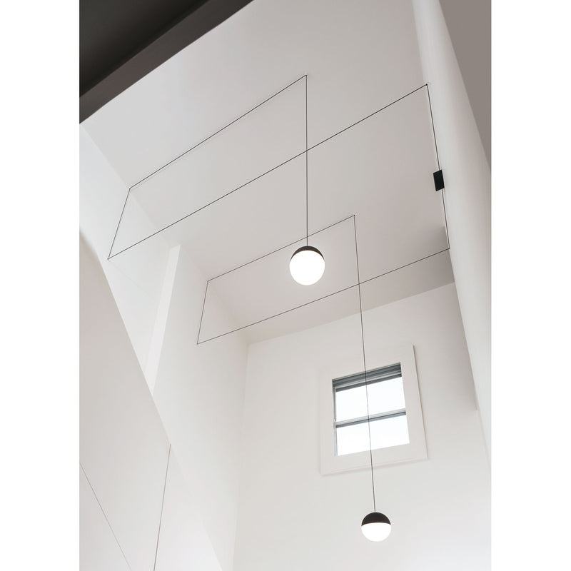 Flos - String Light LED Pendelleuchte Kugelkopf