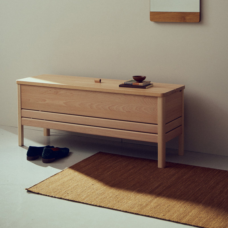 Form &amp; Refine - A Line Truhenbank | Buche / 111 cm