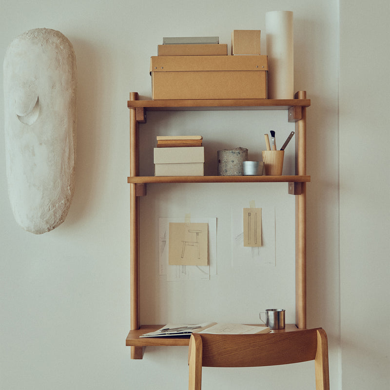 Form &amp; Refine - Beam Wandsekretär | dunkelbraun
