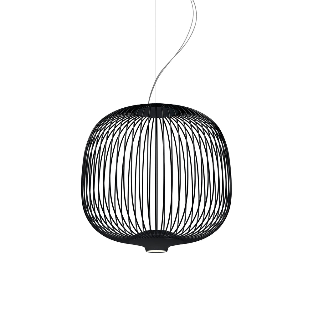 Foscarini - Spokes Pendelleuchte 2 | nicht dimmbar / piccola / schwarz