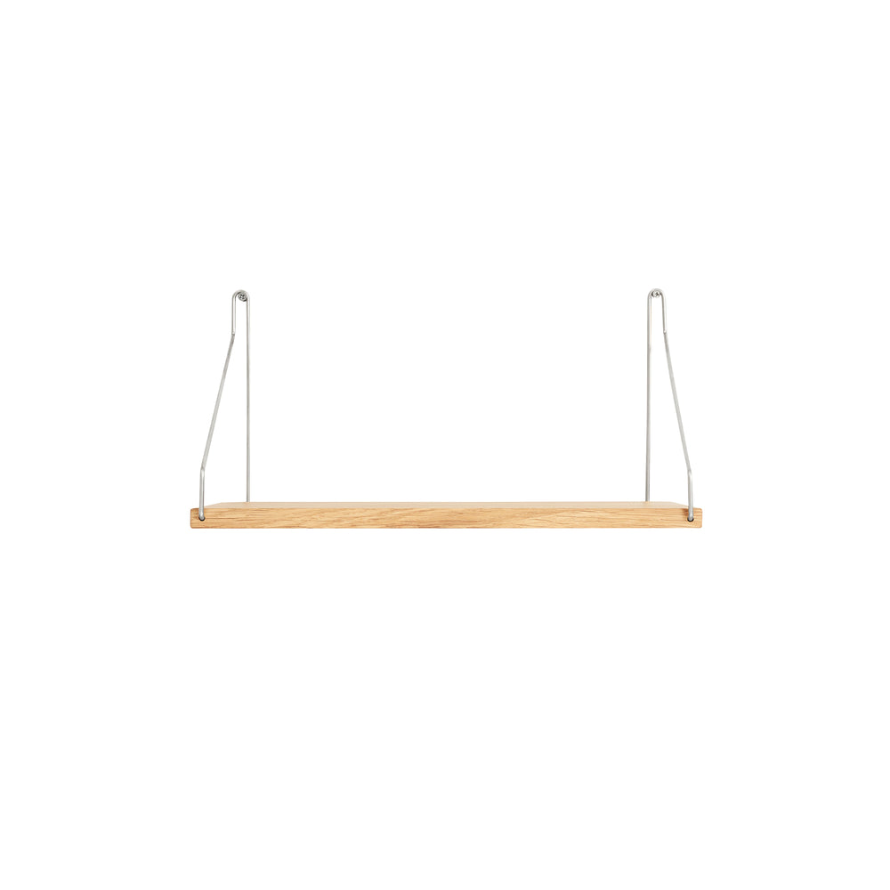 Frama - Shelf Wandregal | 40 x 20 cm / Eiche/Edelstahl