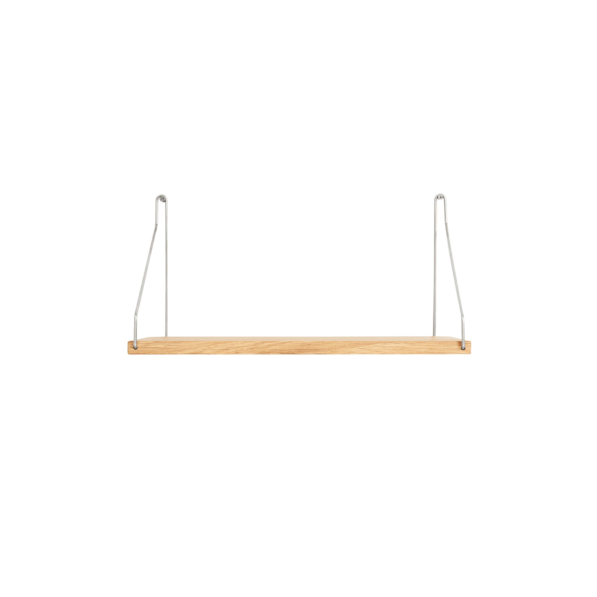 Frama - Shelf Wandregal | 40 x 20 cm / Eiche/Edelstahl