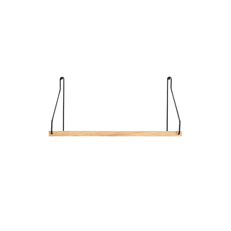 Frama - Shelf Wandregal | 40 x 20 cm / Eiche/schwarz