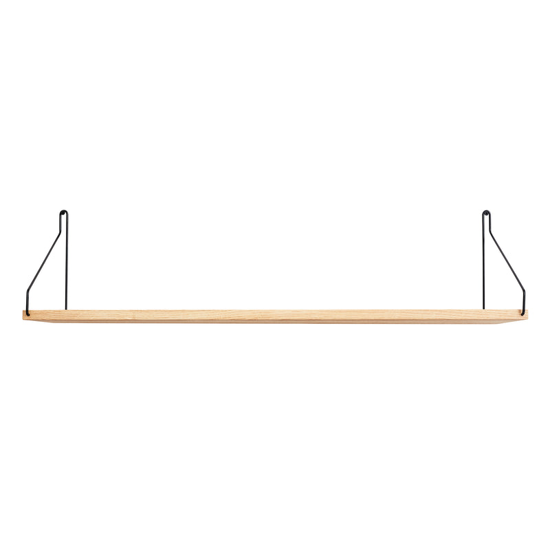 Frama - Shelf Wandregal | 80 x 20 cm / Eiche/schwarz
