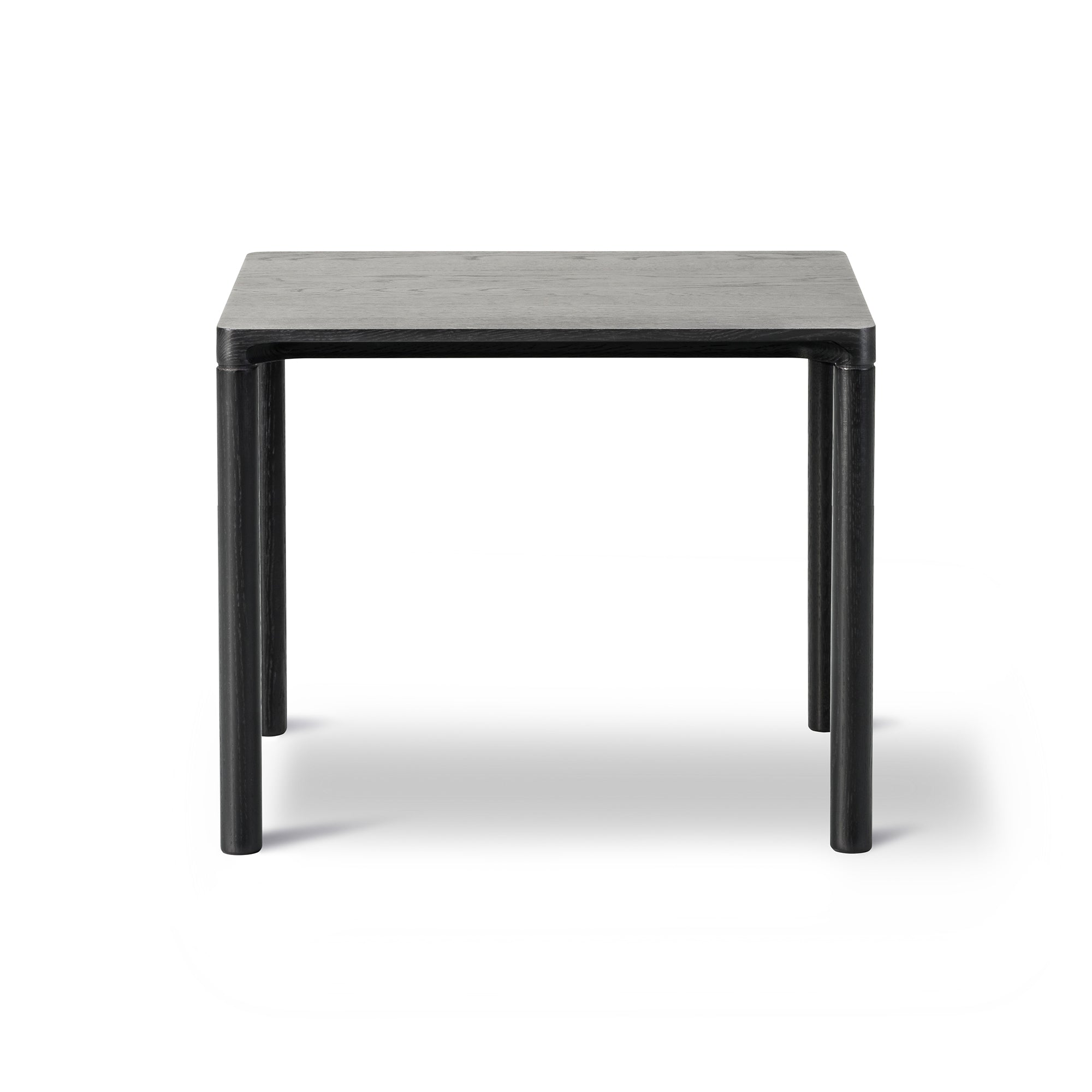 Fredericia - Piloti Sofatisch | 39 x 46,5 x 41 cm / Eiche schwarz lackiert