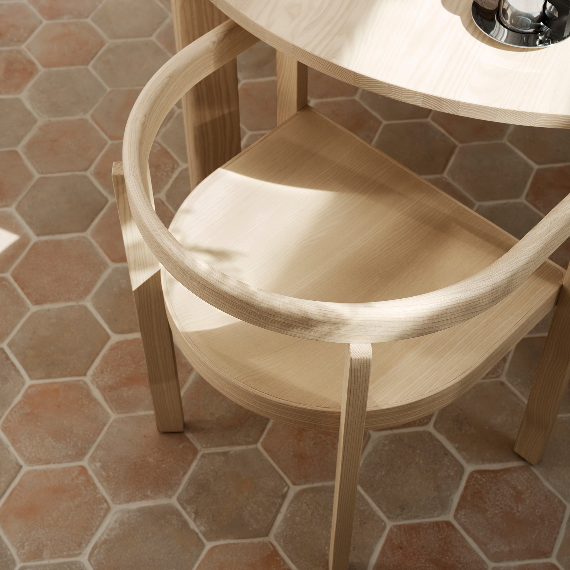Fritz Hansen - After Armlehnstuhl | Esche geölt