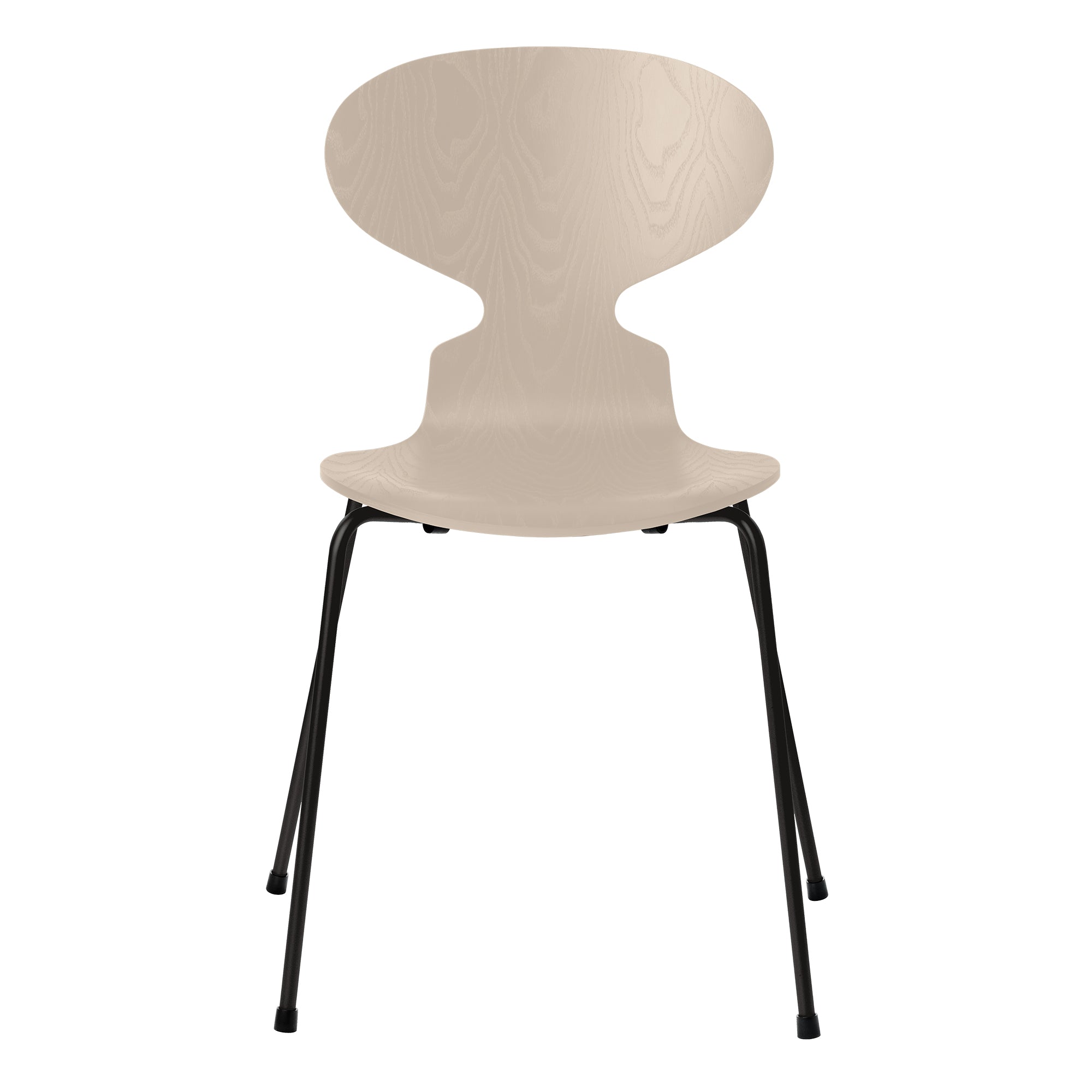 Fritz Hansen - Stuhl Ameise | light beige / schwarz