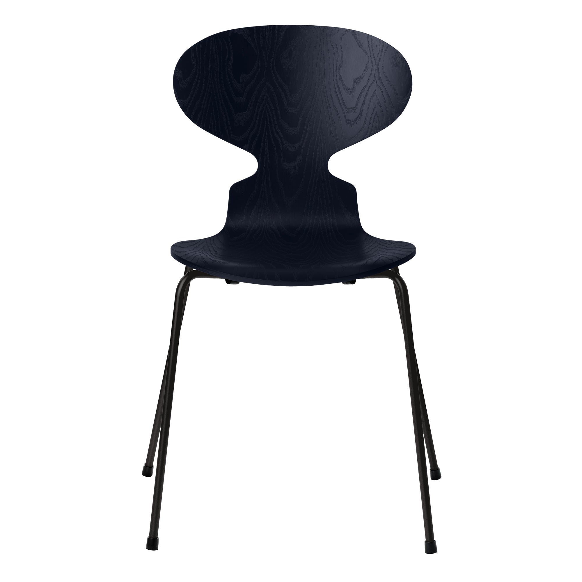Fritz Hansen - Stuhl Ameise | midnightblue / schwarz