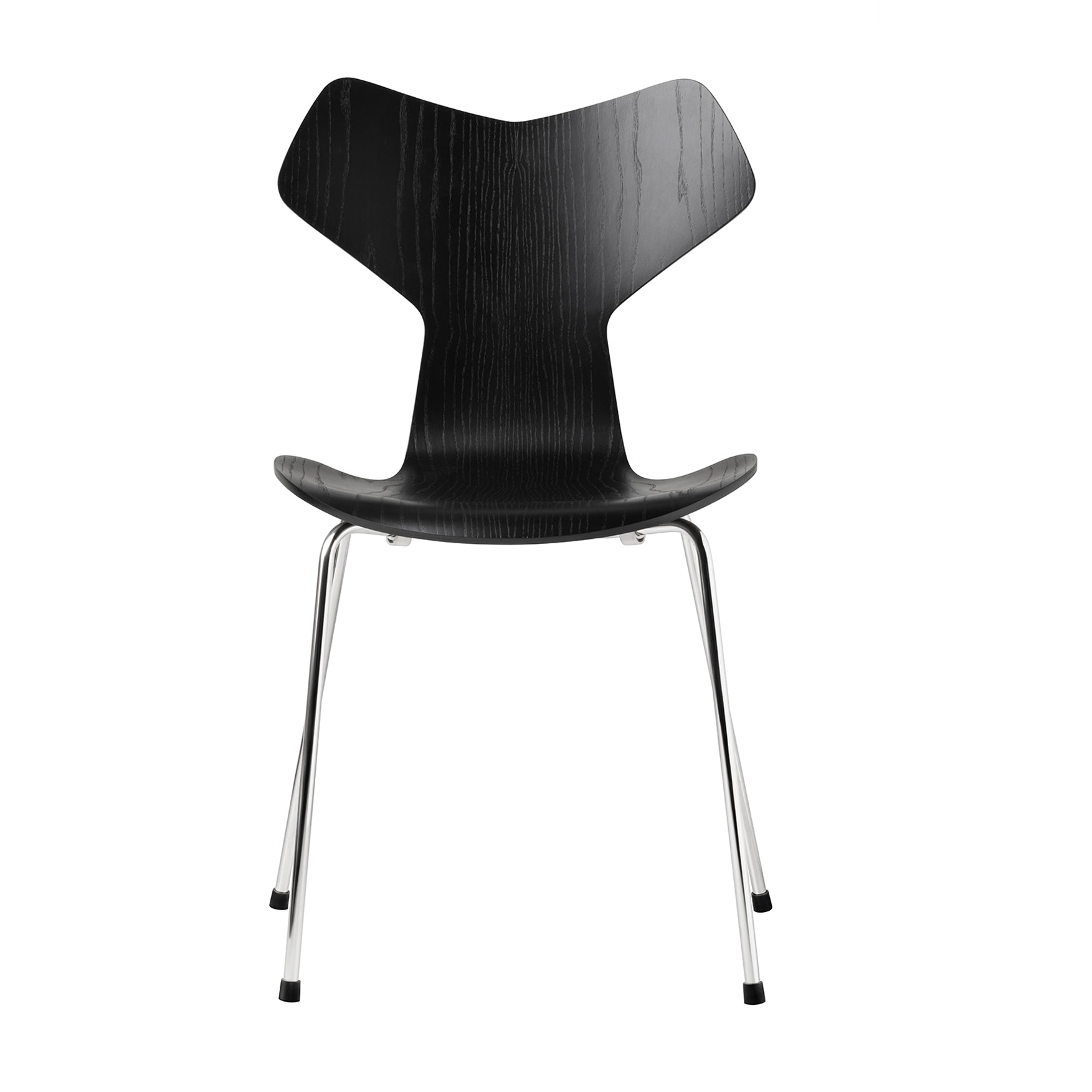 Fritz Hansen - Grand Prix Stuhl | Esche schwarz gefärbt