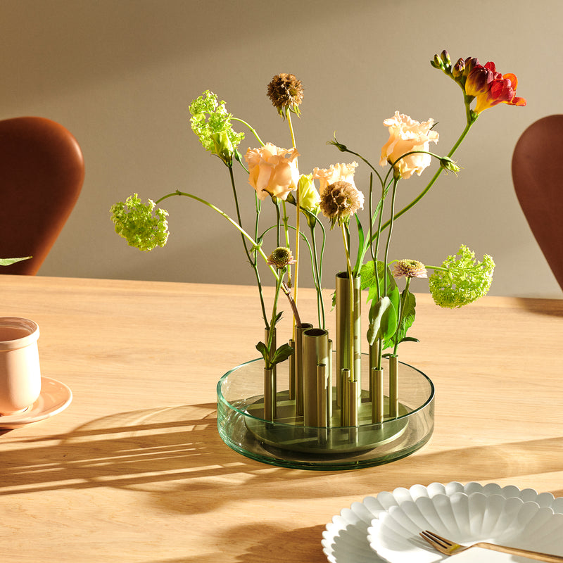 Fritz Hansen - Ikeru Vase | klein / forest green
