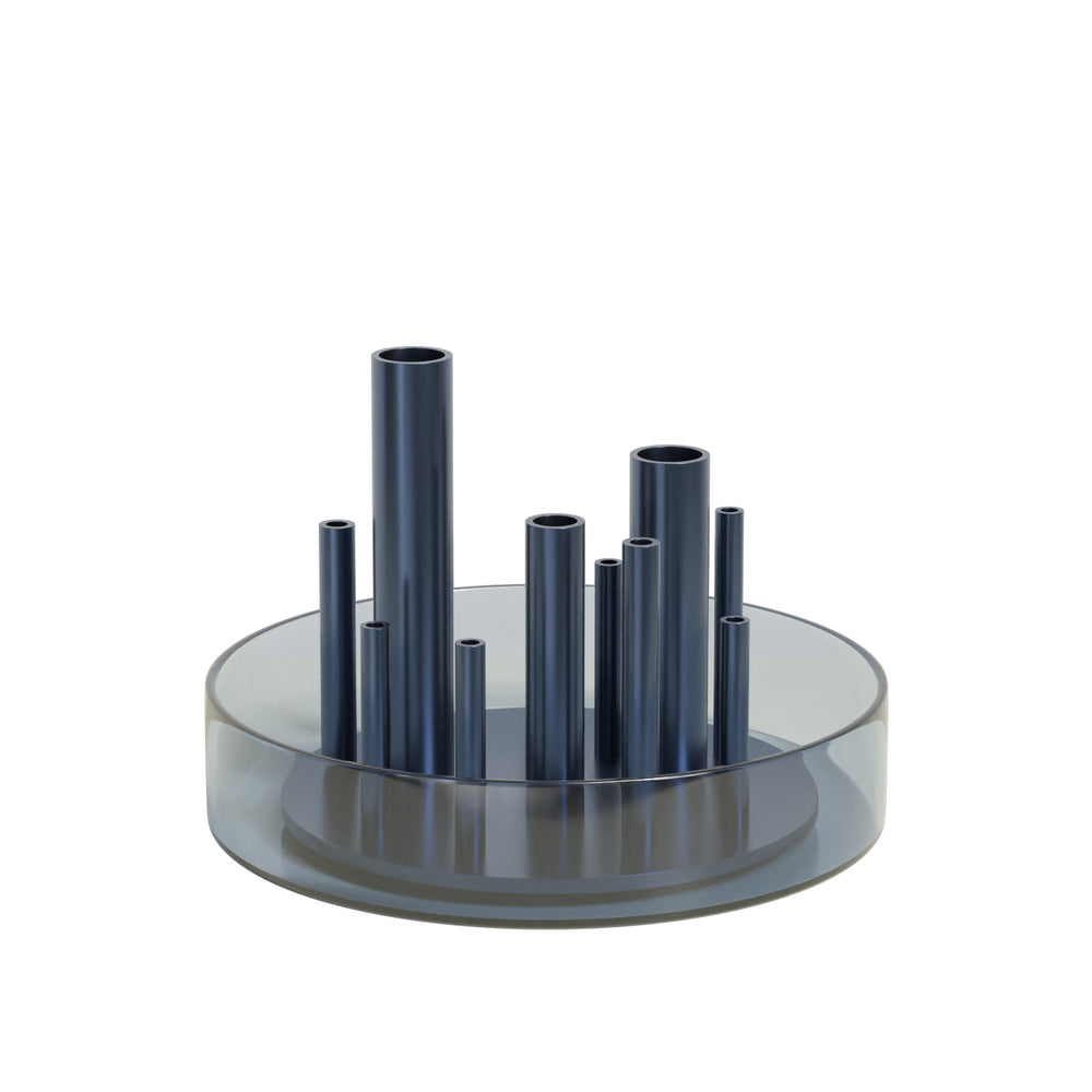 Fritz Hansen - Ikeru Vase | klein / dusk blue