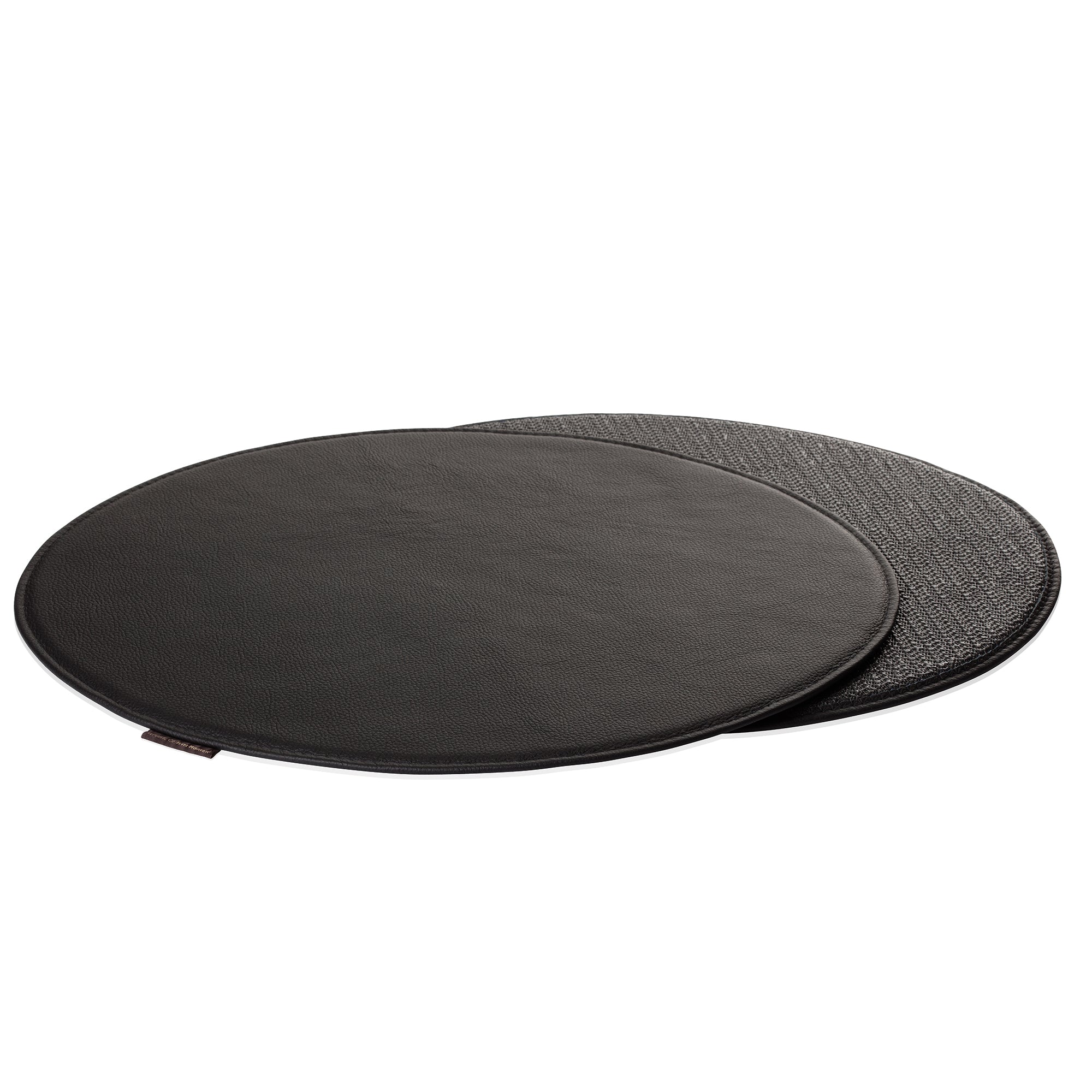 Fritz Hansen - Serie 7 Leder Sitzkissen | essential black