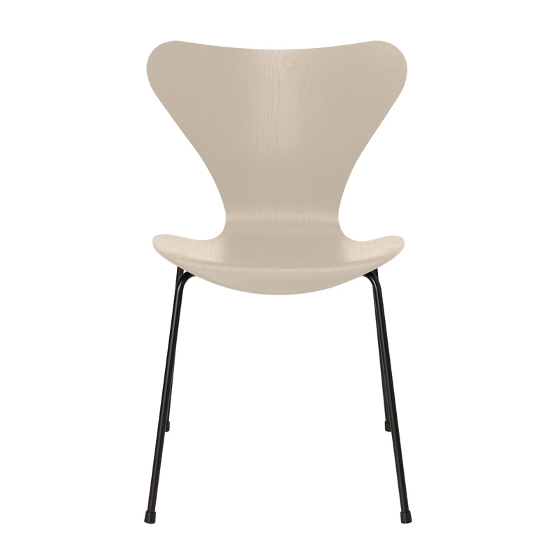 Fritz Hansen - Serie 7 Stuhl Chrom | Esche light beige / single / schwaz