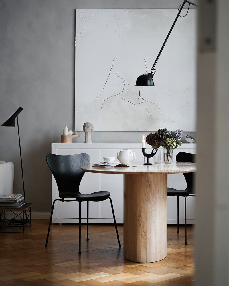 Fritz Hansen - Serie 7 Stuhl Monochrom (4er-Set)