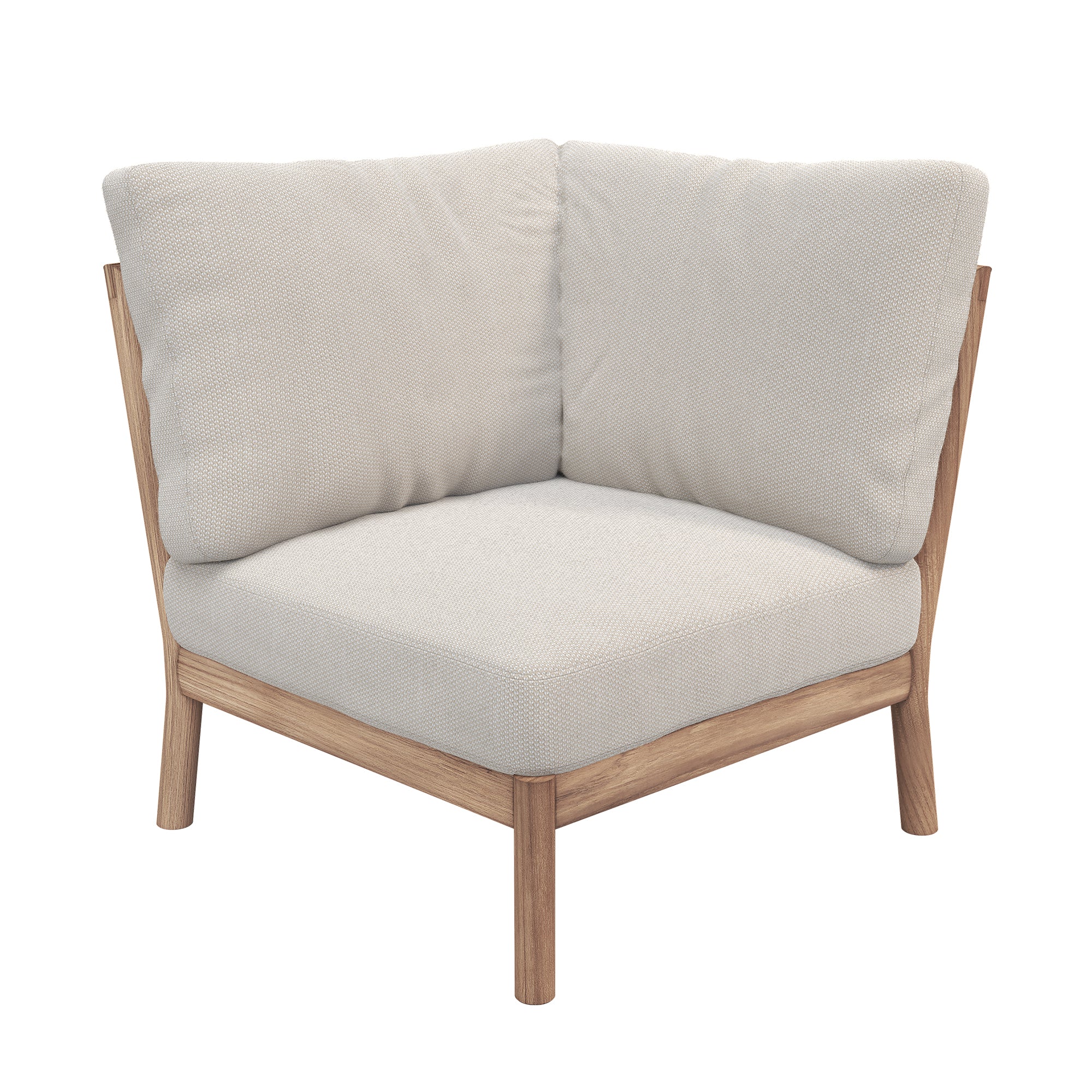 Fritz Hansen - Skagerak Tradition Outdoor Sofa | Eckmodul / light sand