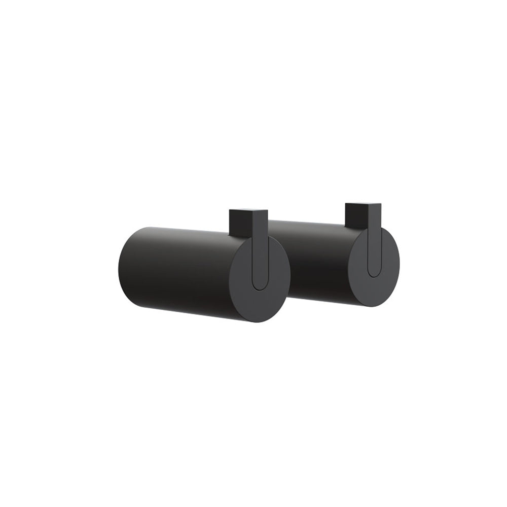 Frost - Nova 2 Wandhaken | Ø 25 x T 50 mm / schwarz
