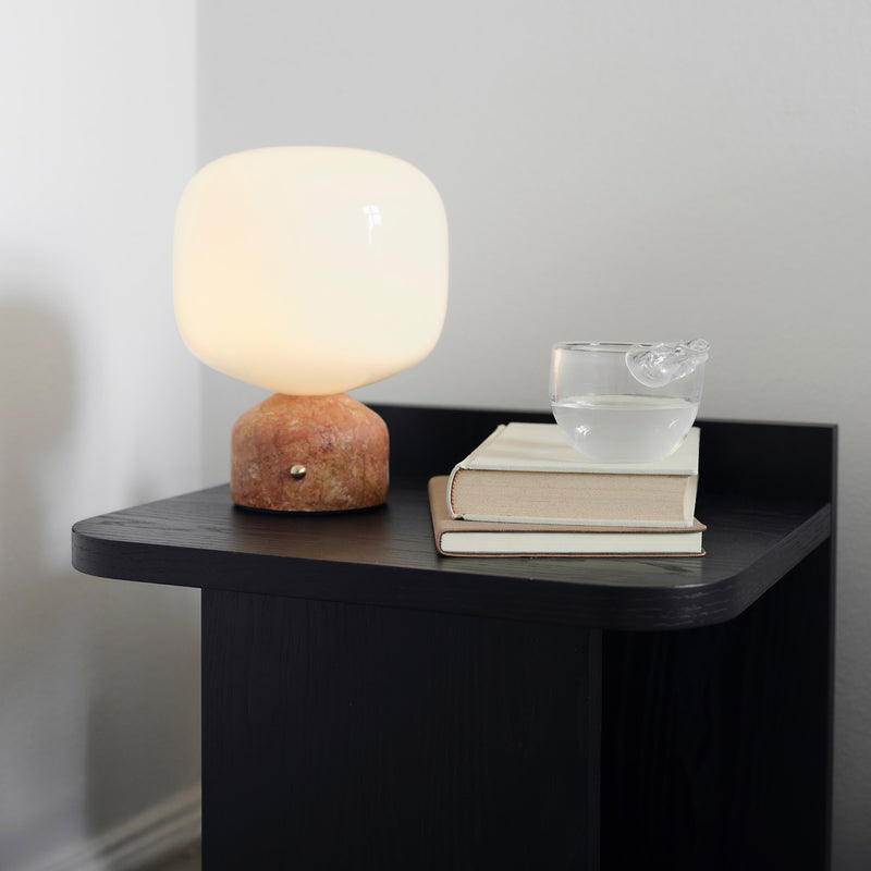 Gejst - MEEMO Portable Tischleuchte | amber red marble
