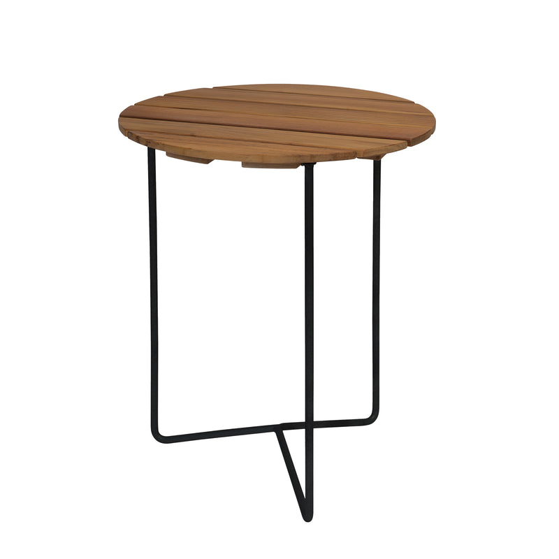 Grythyttan - 6B 60 Gartenesstisch | Teak natur/schwarz