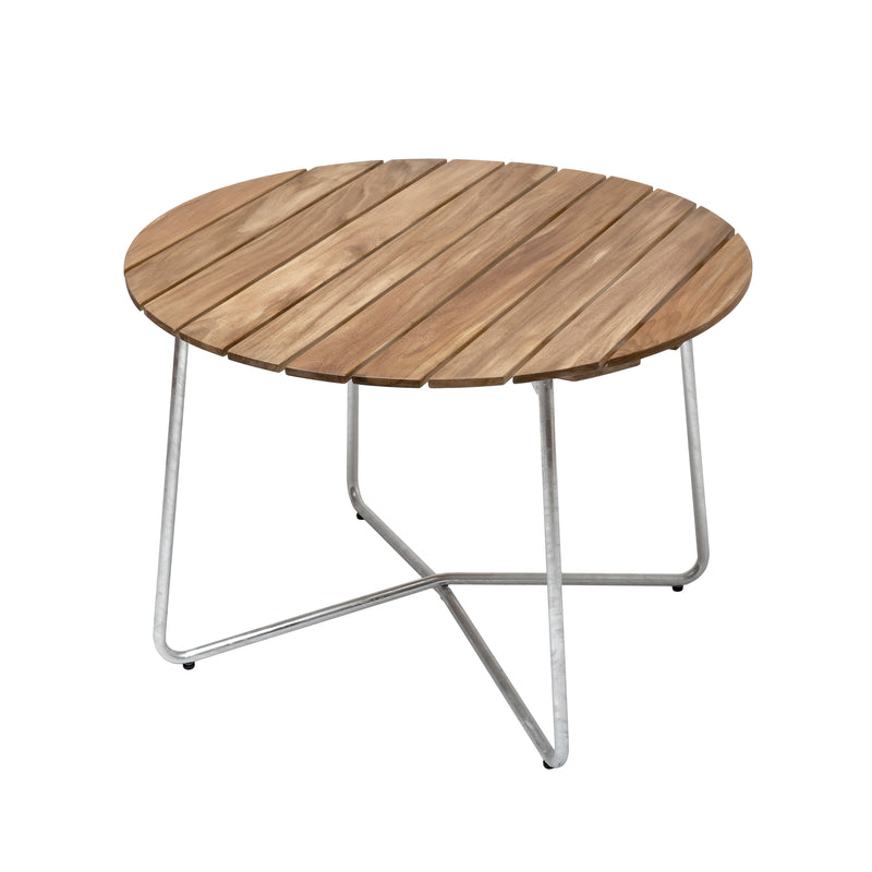 Grythyttan - 9A Gartenesstisch | Teak / Ø 100 cm