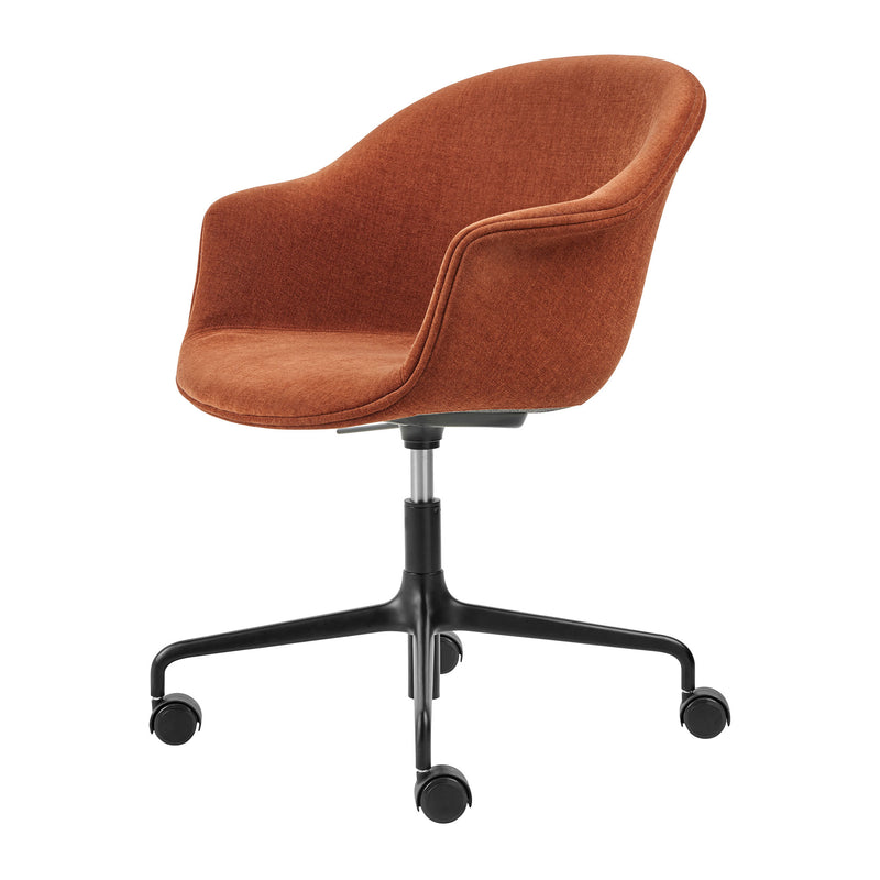 Gubi - Bat Meeting Stuhl | Dedar Belsuede Special rot (133)