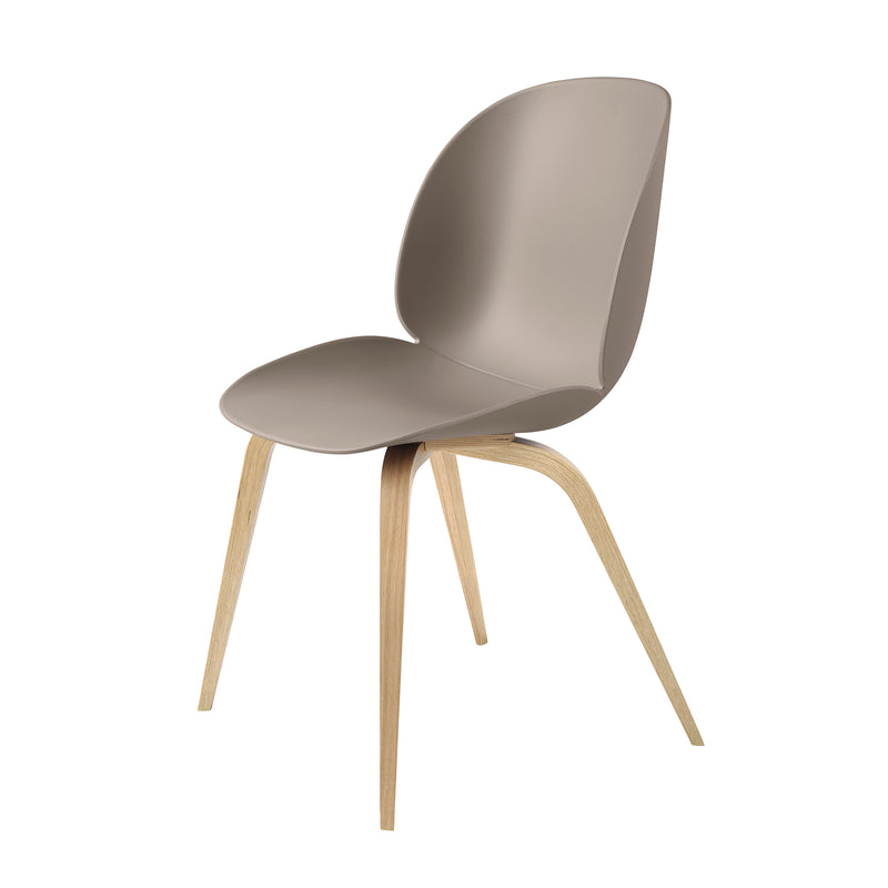 Gubi - Beetle Stuhl (Holz) | new beige
